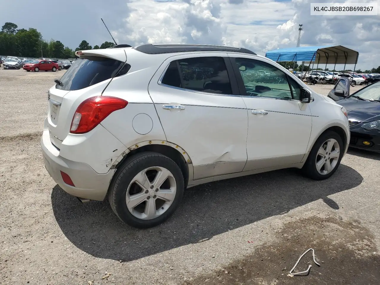 2016 Buick Encore Convenience VIN: KL4CJBSB2GB698267 Lot: 61801255