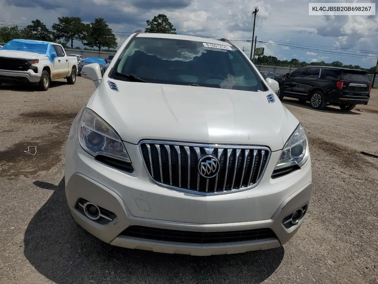 2016 Buick Encore Convenience VIN: KL4CJBSB2GB698267 Lot: 61801255