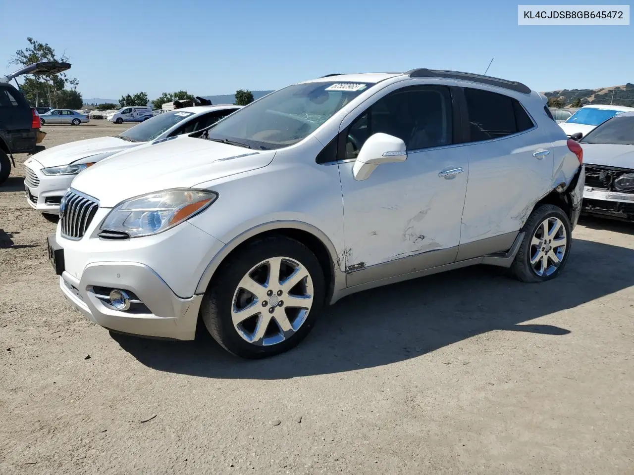 2016 Buick Encore Premium VIN: KL4CJDSB8GB645472 Lot: 62532965