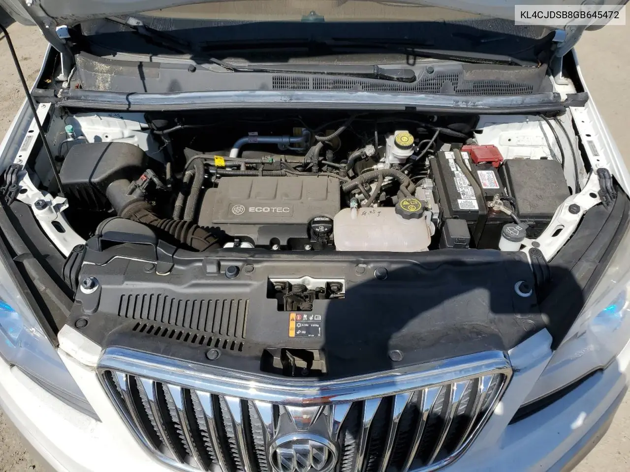 2016 Buick Encore Premium VIN: KL4CJDSB8GB645472 Lot: 62532965
