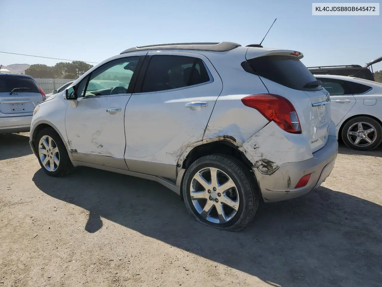 2016 Buick Encore Premium VIN: KL4CJDSB8GB645472 Lot: 62532965