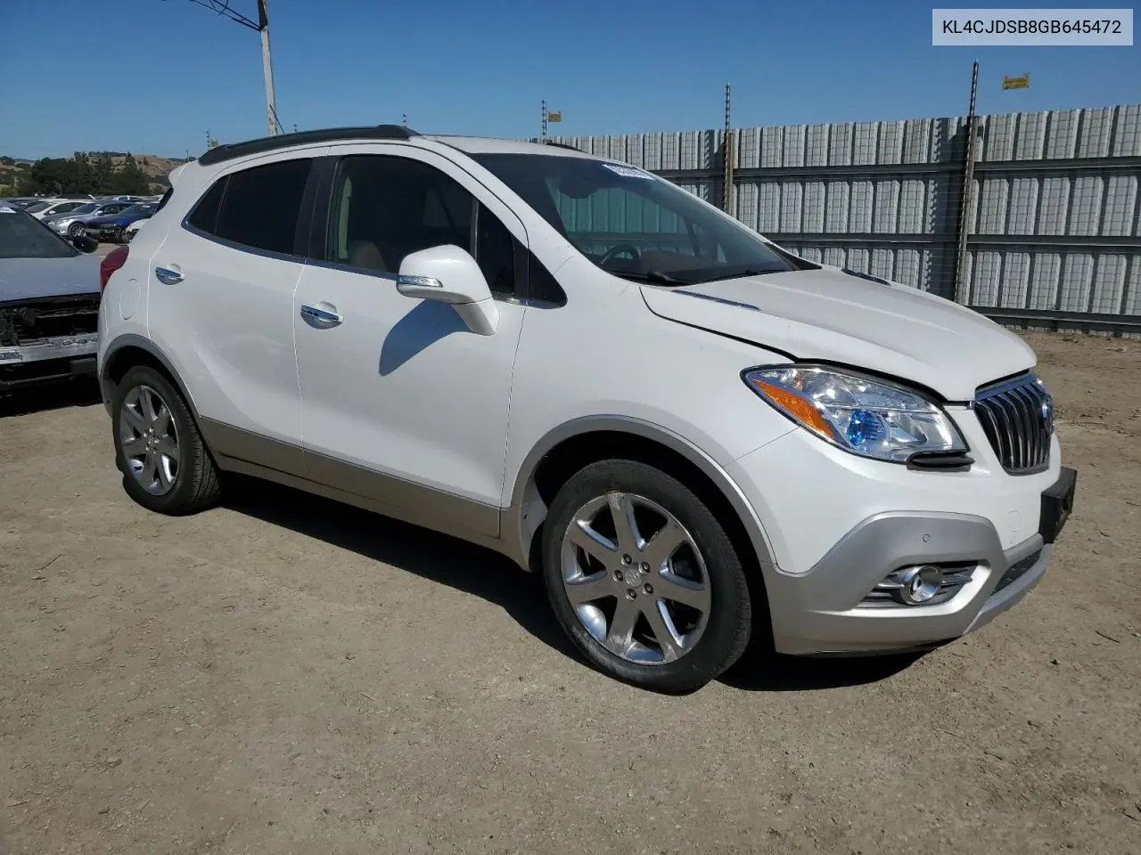 2016 Buick Encore Premium VIN: KL4CJDSB8GB645472 Lot: 62532965