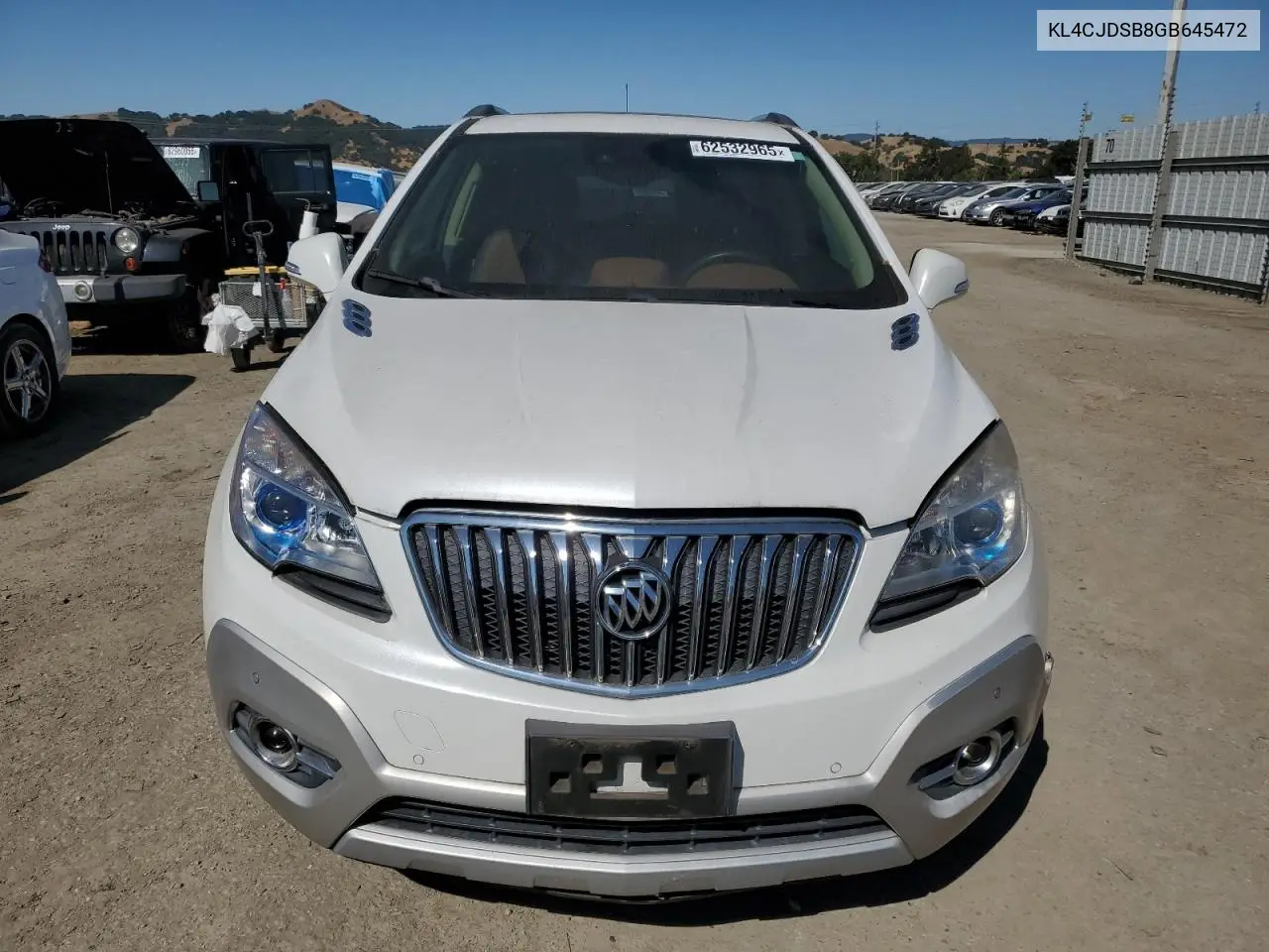 2016 Buick Encore Premium VIN: KL4CJDSB8GB645472 Lot: 62532965
