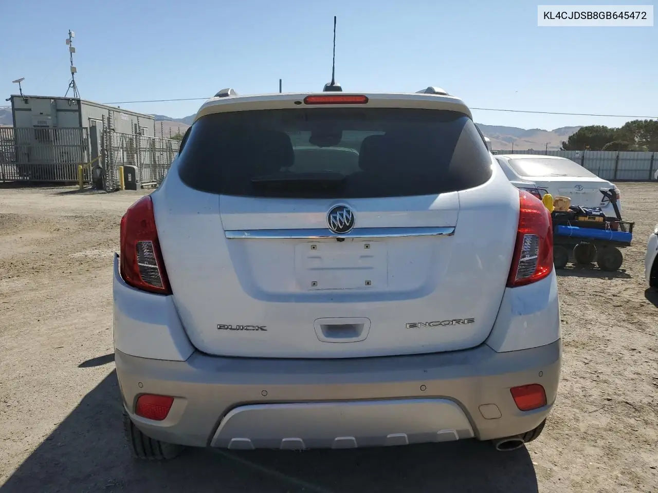 2016 Buick Encore Premium VIN: KL4CJDSB8GB645472 Lot: 62532965