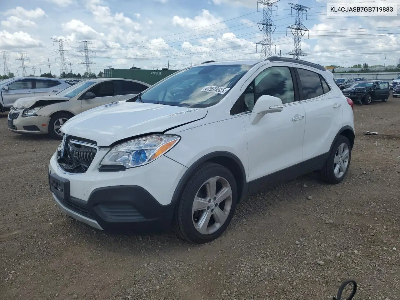 2016 Buick Encore VIN: KL4CJASB7GB719883 Lot: 62593625