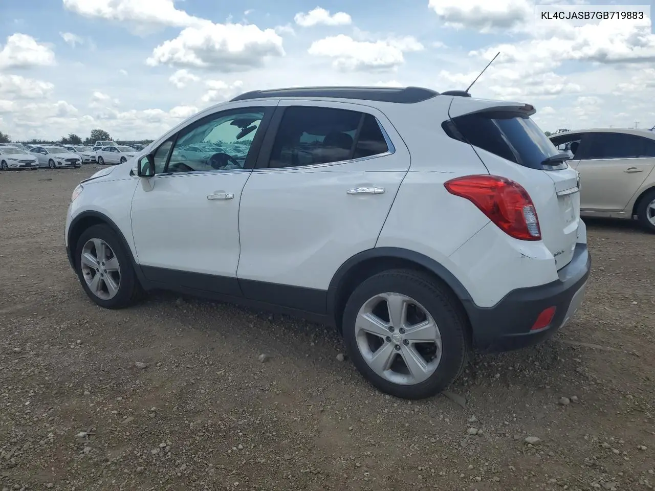 2016 Buick Encore VIN: KL4CJASB7GB719883 Lot: 62593625