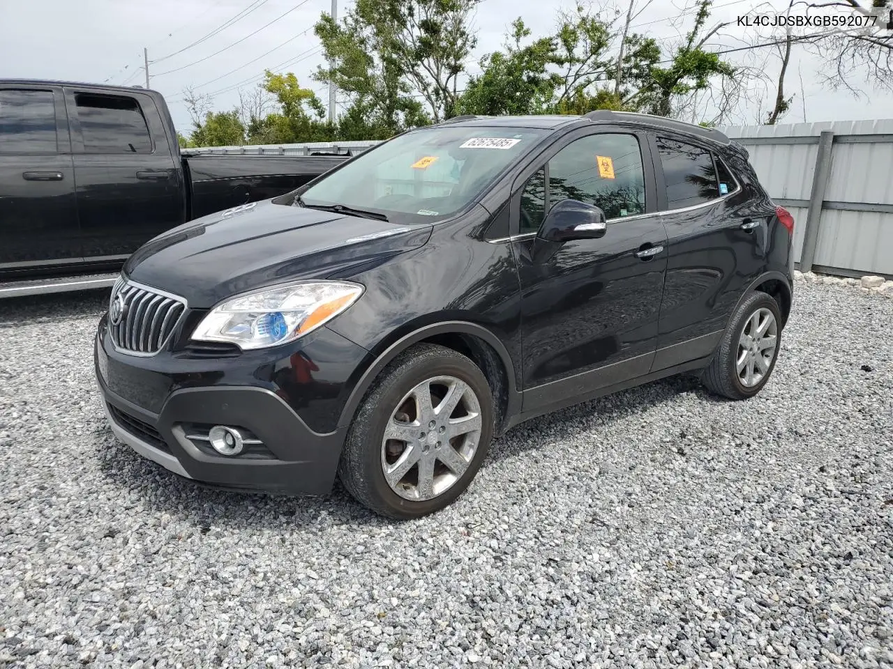 2016 Buick Encore Premium VIN: KL4CJDSBXGB592077 Lot: 62675485