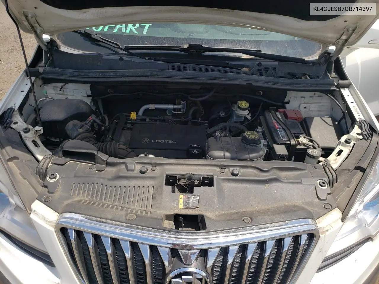 2016 Buick Encore VIN: KL4CJESB7GB714397 Lot: 62698925