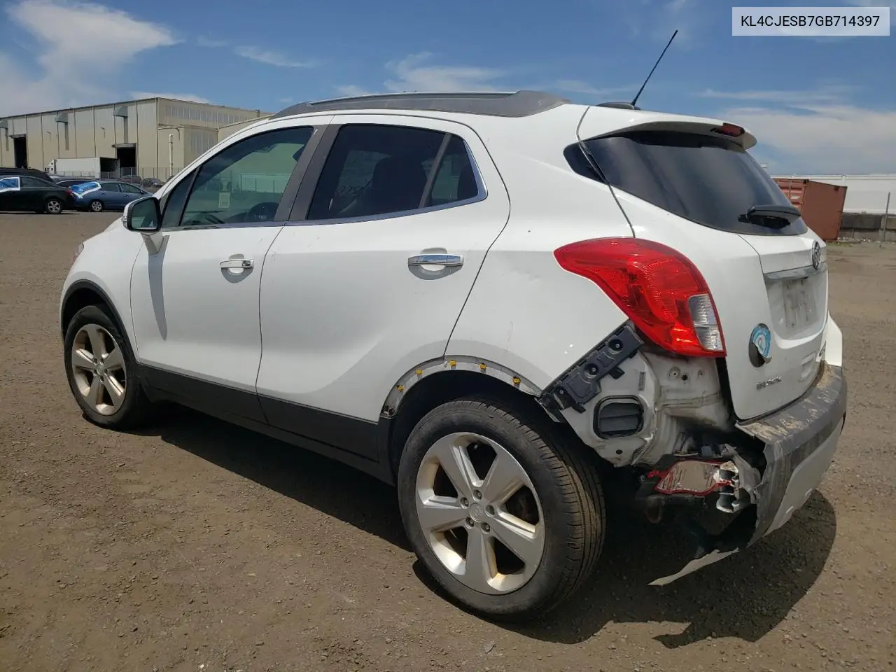 2016 Buick Encore VIN: KL4CJESB7GB714397 Lot: 62698925