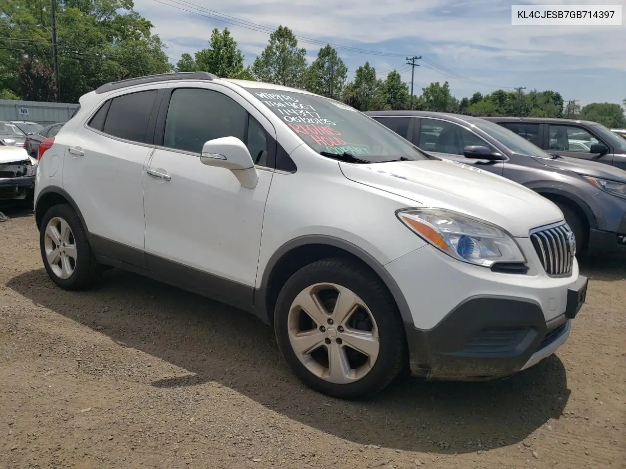 2016 Buick Encore VIN: KL4CJESB7GB714397 Lot: 62698925