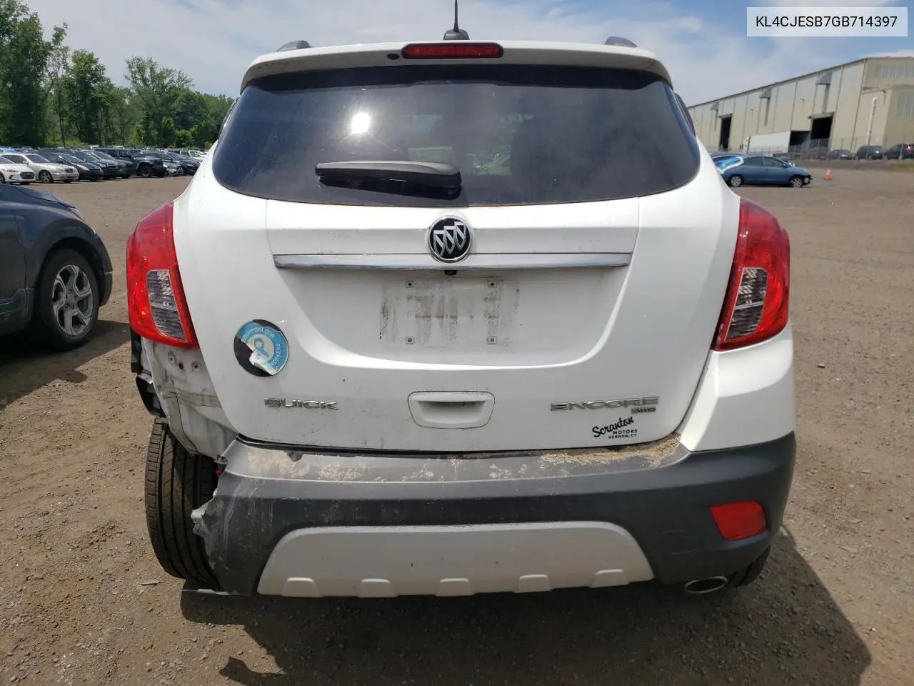 2016 Buick Encore VIN: KL4CJESB7GB714397 Lot: 62698925