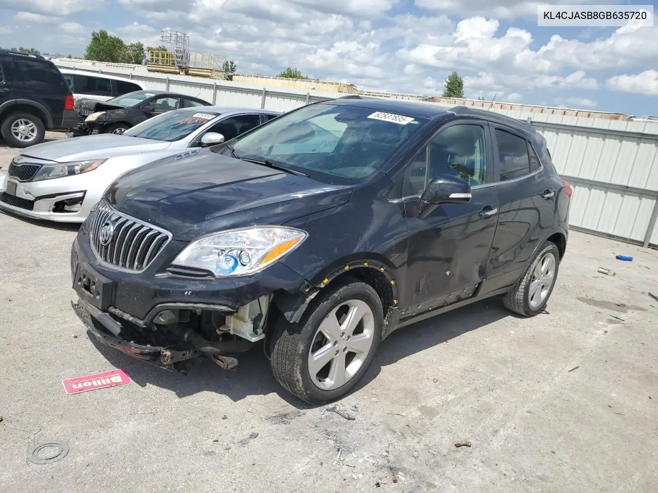 2016 Buick Encore VIN: KL4CJASB8GB635720 Lot: 62837835