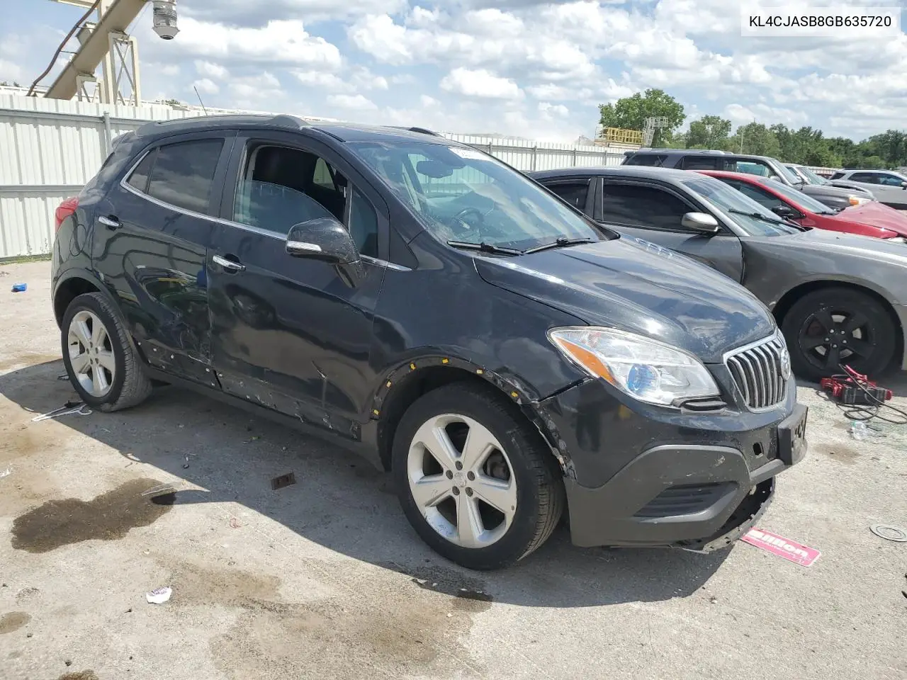 2016 Buick Encore VIN: KL4CJASB8GB635720 Lot: 62837835