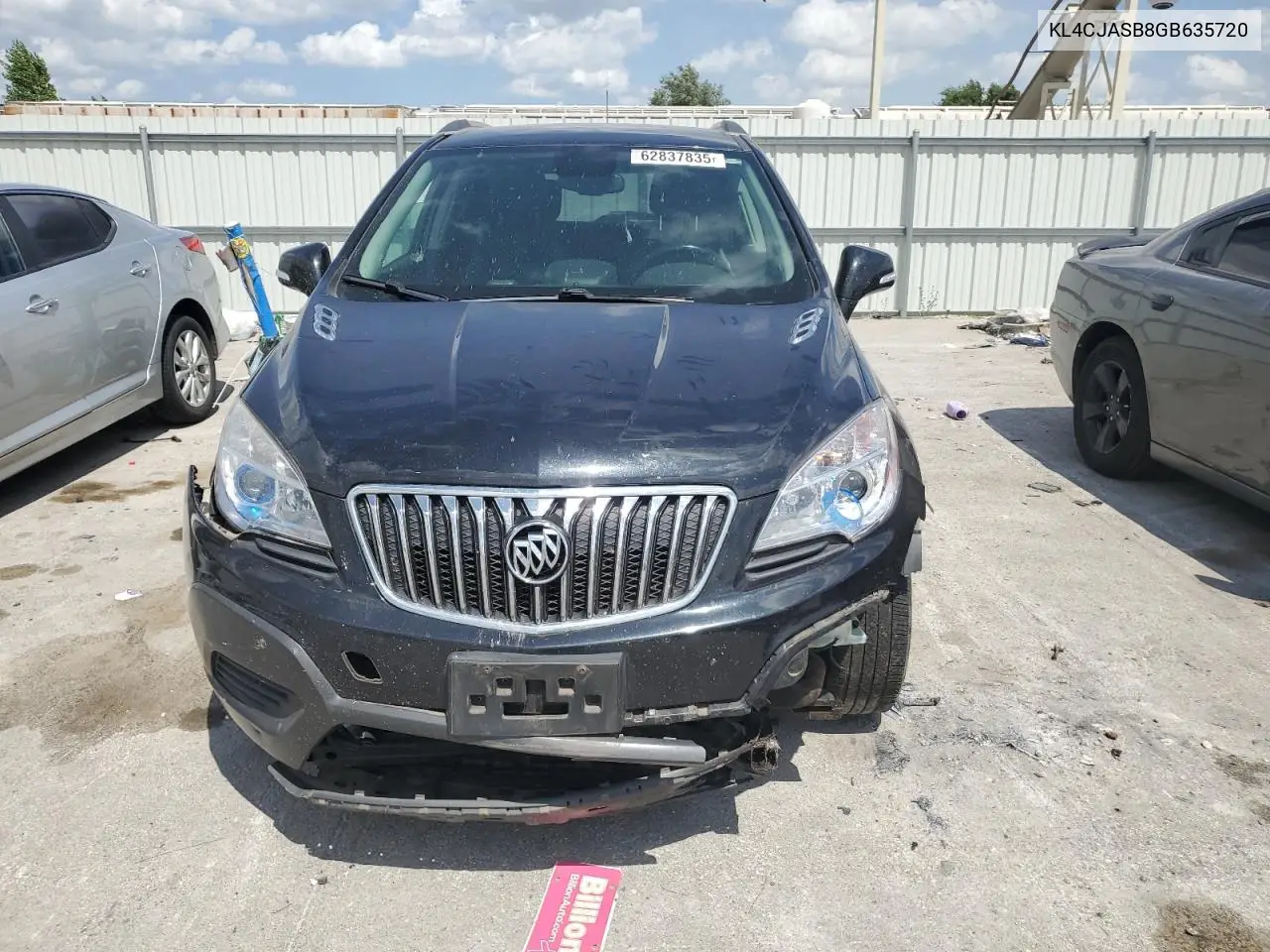 2016 Buick Encore VIN: KL4CJASB8GB635720 Lot: 62837835