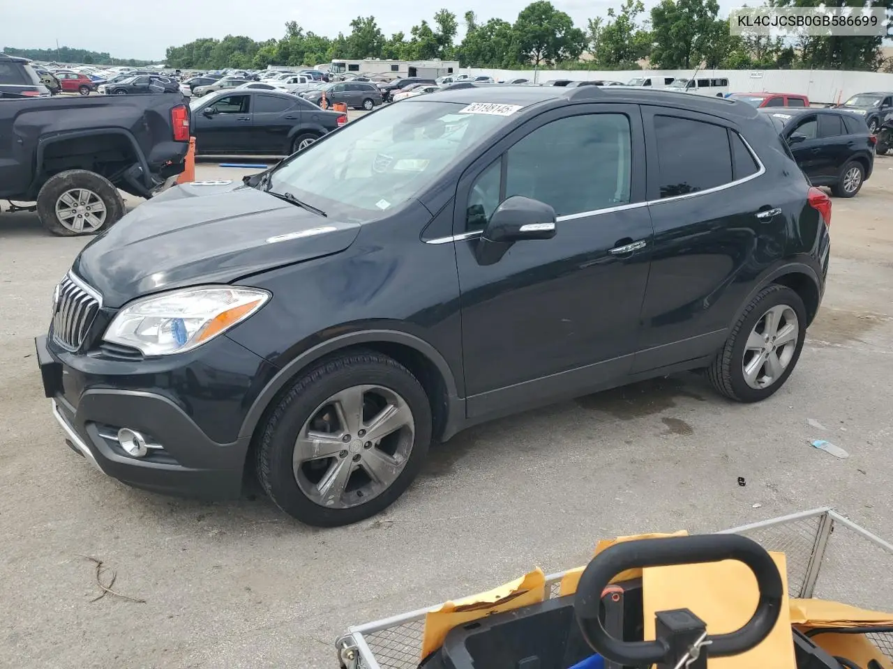 2016 Buick Encore VIN: KL4CJCSB0GB586699 Lot: 63198145