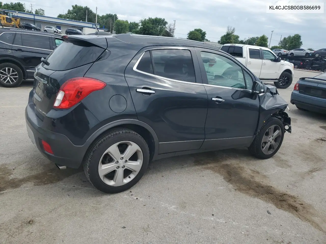 2016 Buick Encore VIN: KL4CJCSB0GB586699 Lot: 63198145