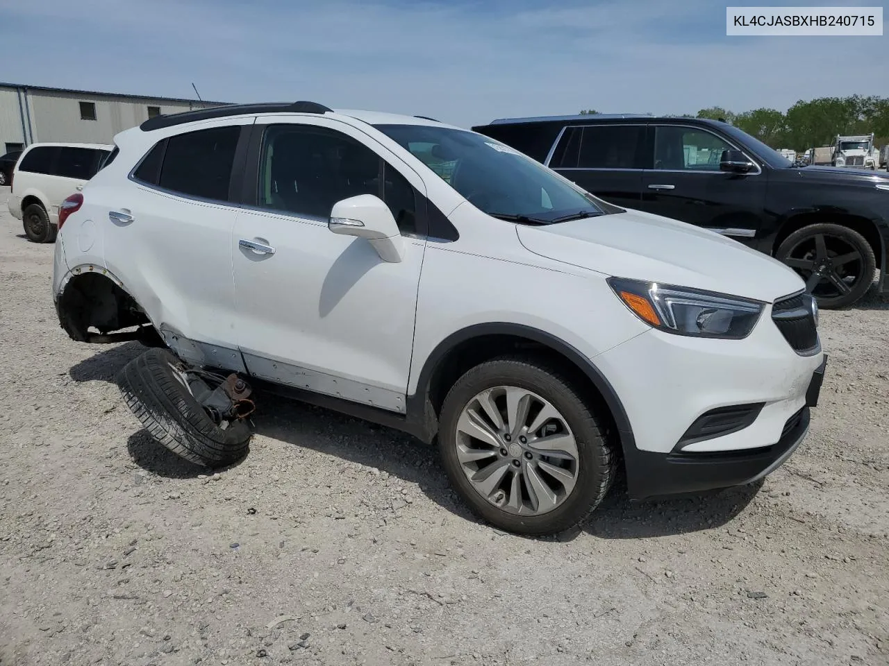 2017 Buick Encore Preferred VIN: KL4CJASBXHB240715 Lot: 51582174