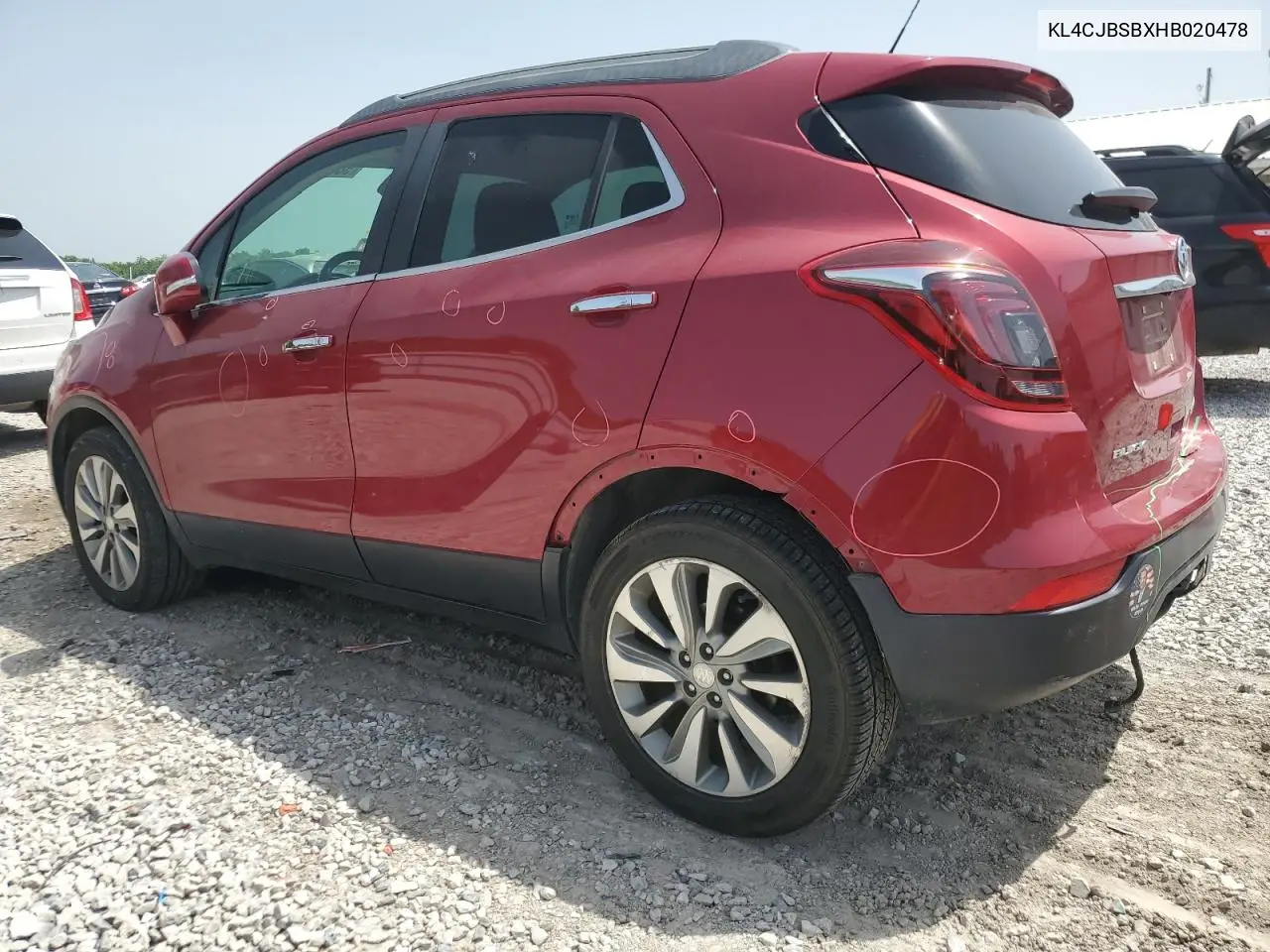 2017 Buick Encore Preferred Ii VIN: KL4CJBSBXHB020478 Lot: 56588205
