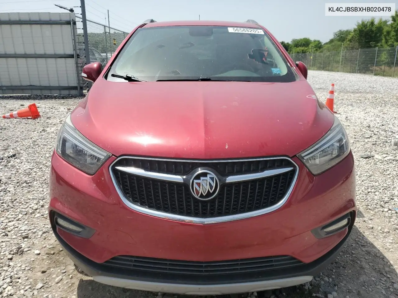 2017 Buick Encore Preferred Ii VIN: KL4CJBSBXHB020478 Lot: 56588205