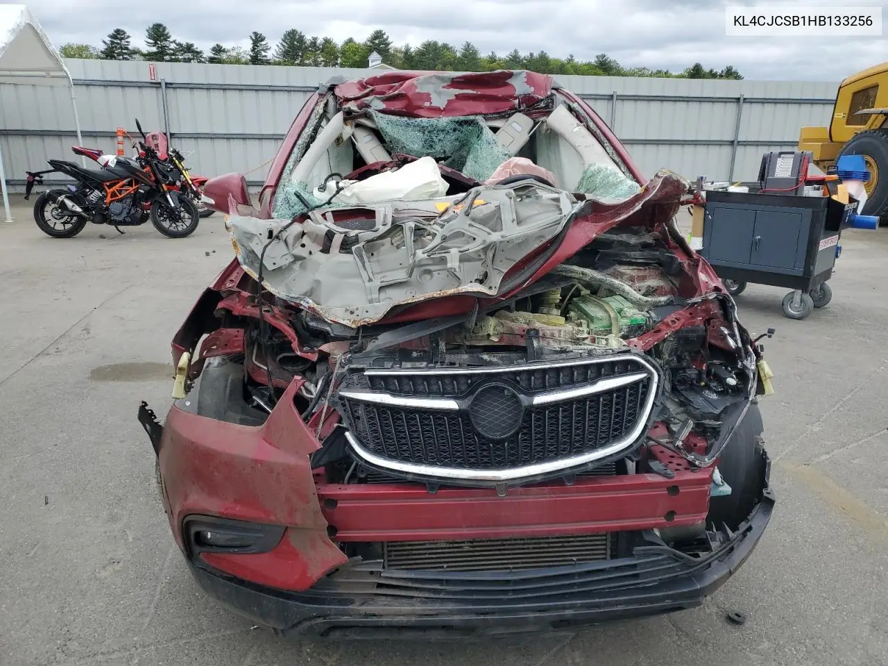 2017 Buick Encore Essence VIN: KL4CJCSB1HB133256 Lot: 57720745