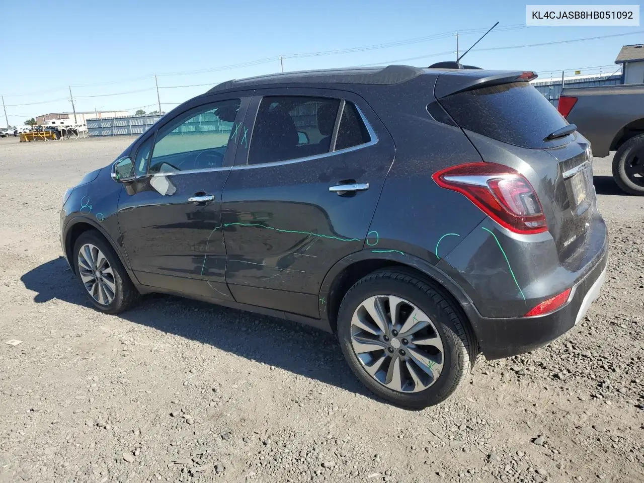 2017 Buick Encore Preferred VIN: KL4CJASB8HB051092 Lot: 62181165