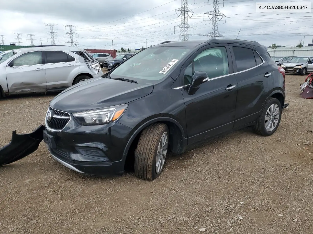 2017 Buick Encore Preferred VIN: KL4CJASB5HB200347 Lot: 62189515