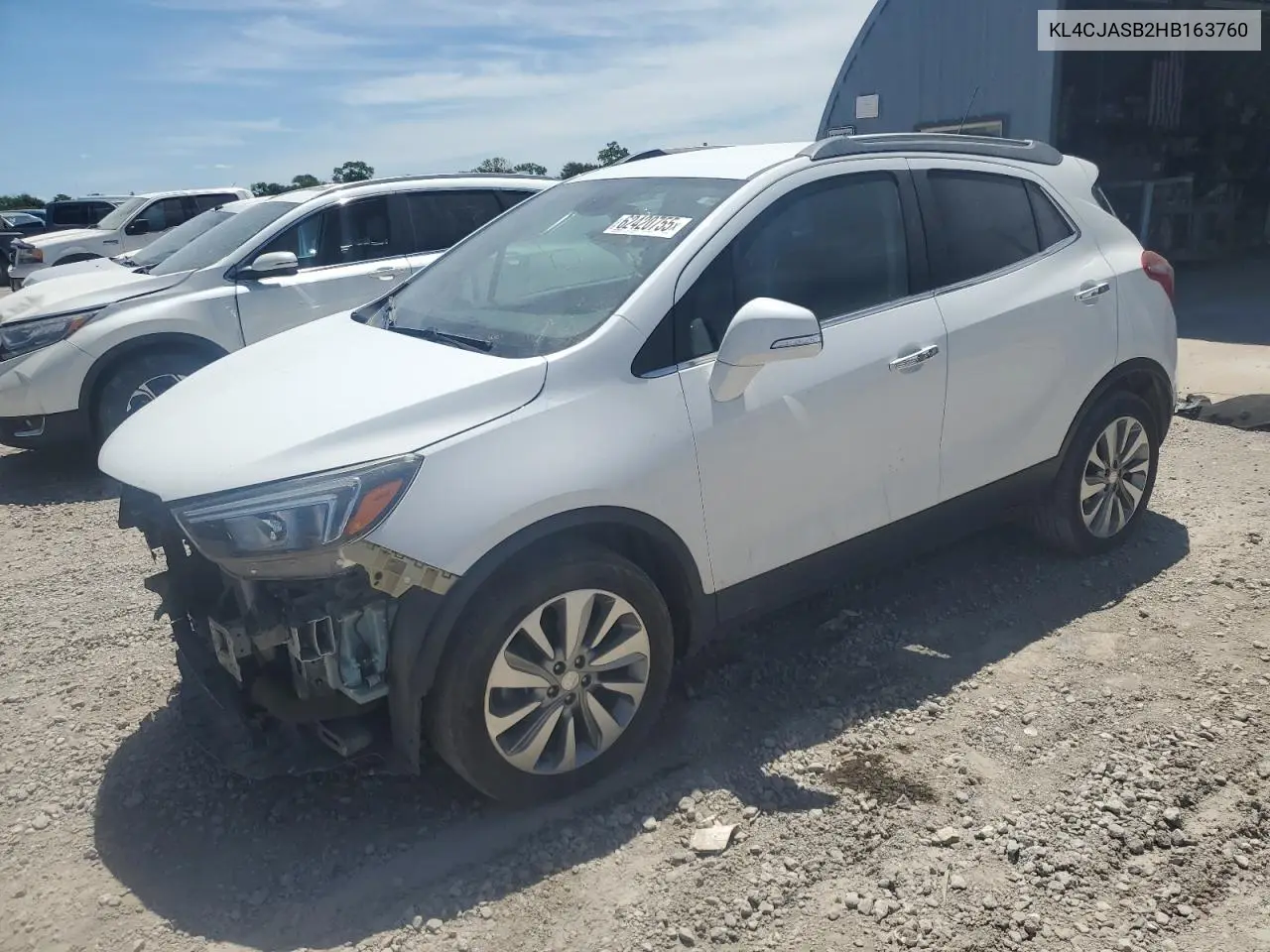 2017 Buick Encore Preferred VIN: KL4CJASB2HB163760 Lot: 62420755