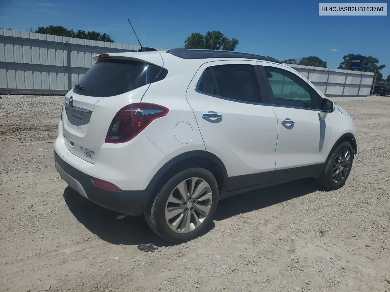 2017 Buick Encore Preferred VIN: KL4CJASB2HB163760 Lot: 62420755