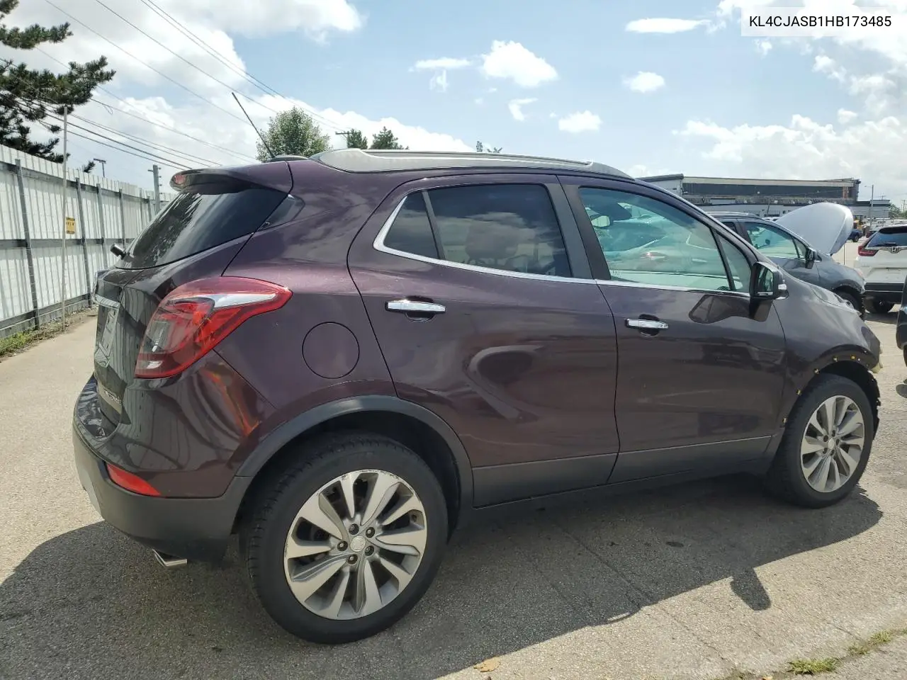 2017 Buick Encore Preferred VIN: KL4CJASB1HB173485 Lot: 62689885