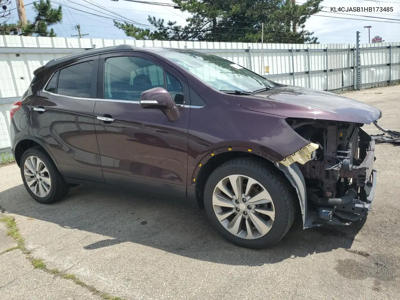 2017 Buick Encore Preferred VIN: KL4CJASB1HB173485 Lot: 62689885