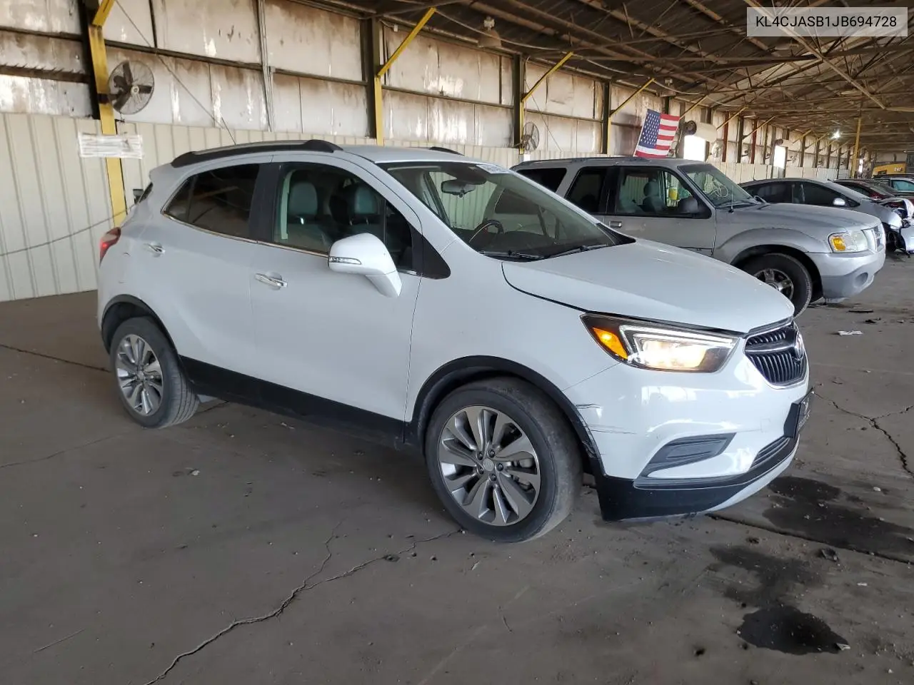 2018 Buick Encore Preferred VIN: KL4CJASB1JB694728 Lot: 46674925