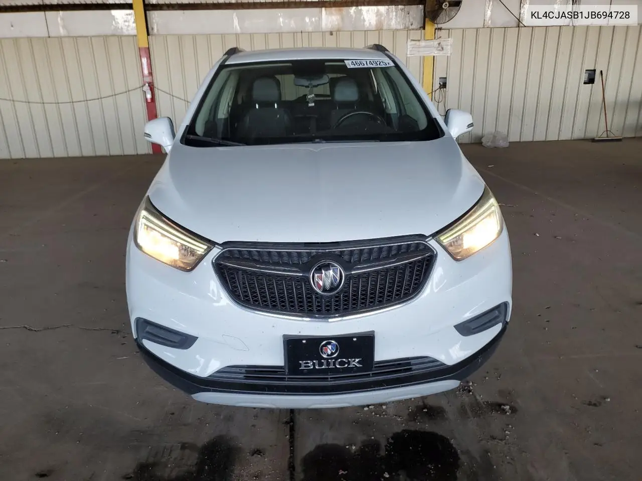 2018 Buick Encore Preferred VIN: KL4CJASB1JB694728 Lot: 46674925