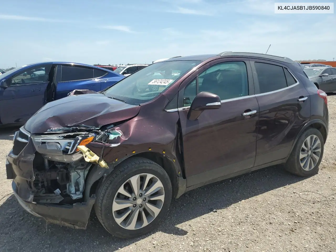 2018 Buick Encore Preferred VIN: KL4CJASB1JB590840 Lot: 56124245