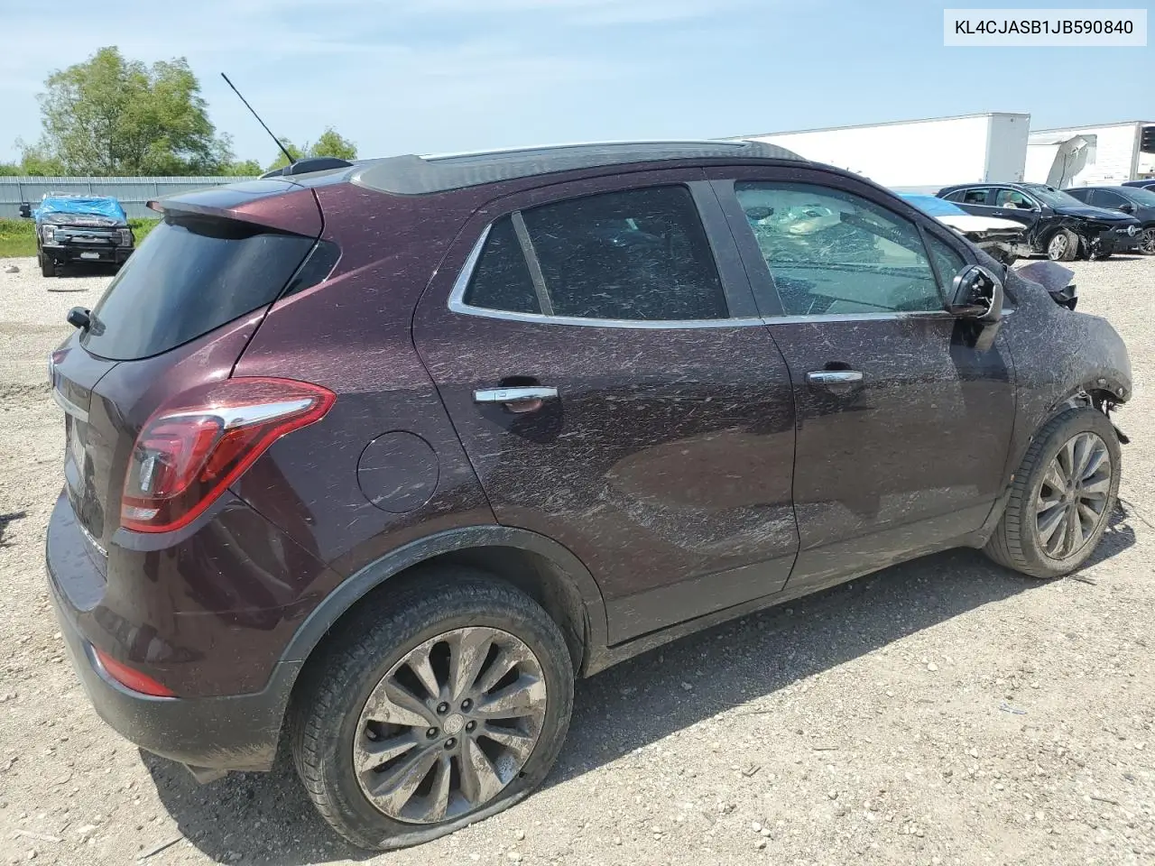 2018 Buick Encore Preferred VIN: KL4CJASB1JB590840 Lot: 56124245