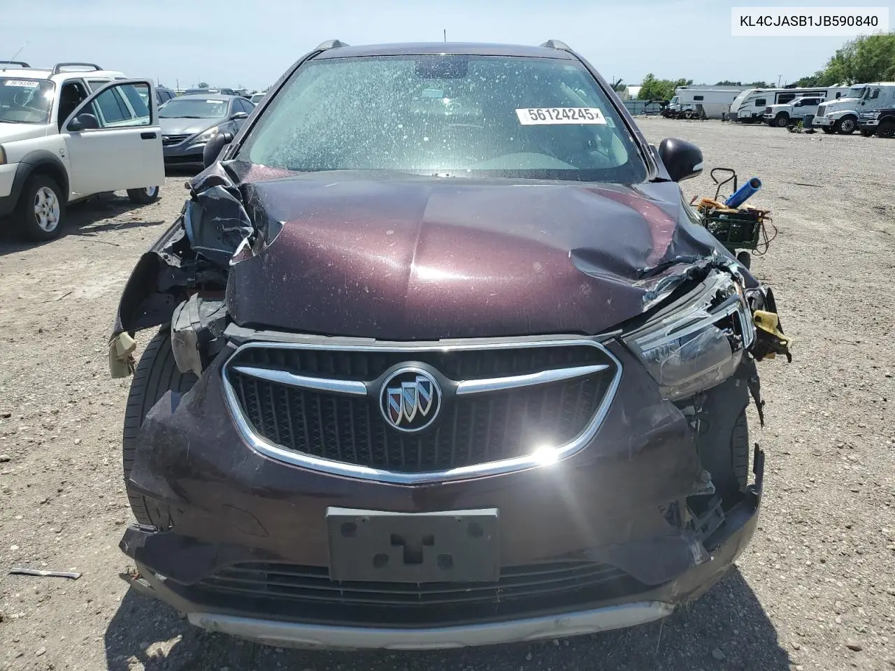 2018 Buick Encore Preferred VIN: KL4CJASB1JB590840 Lot: 56124245