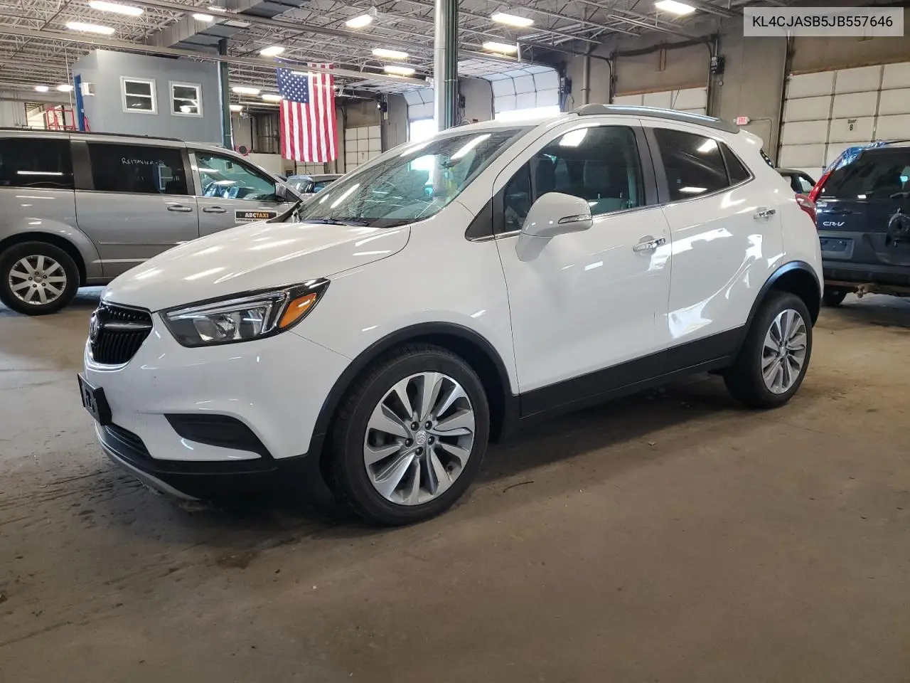 2018 Buick Encore Preferred VIN: KL4CJASB5JB557646 Lot: 56495665