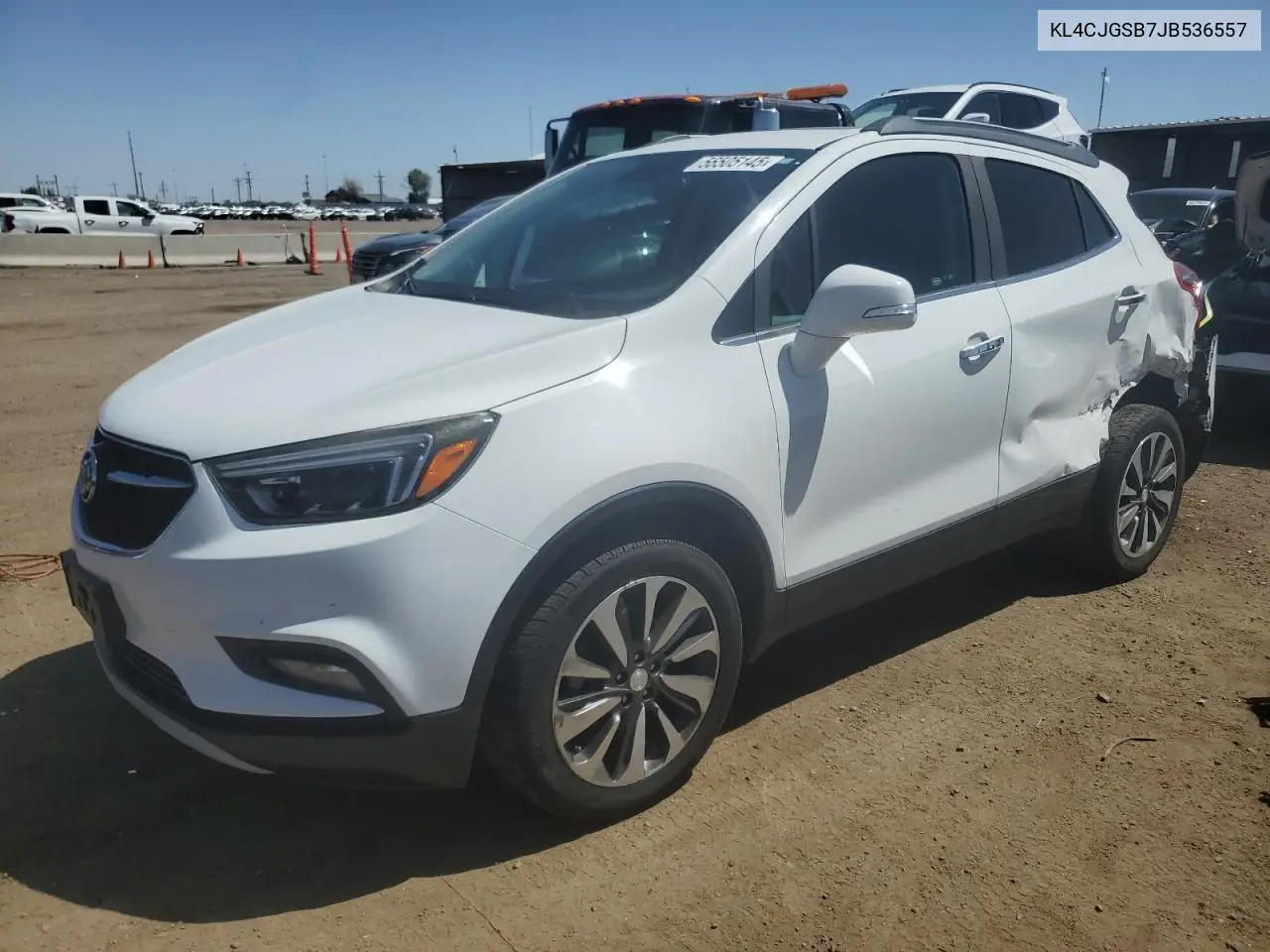2018 Buick Encore Essence VIN: KL4CJGSB7JB536557 Lot: 56505145