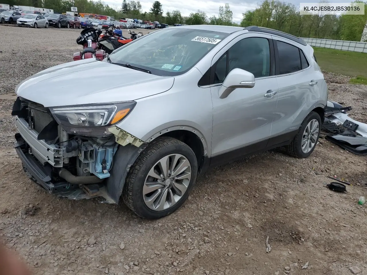 2018 Buick Encore Preferred VIN: KL4CJESB2JB530136 Lot: 56517505