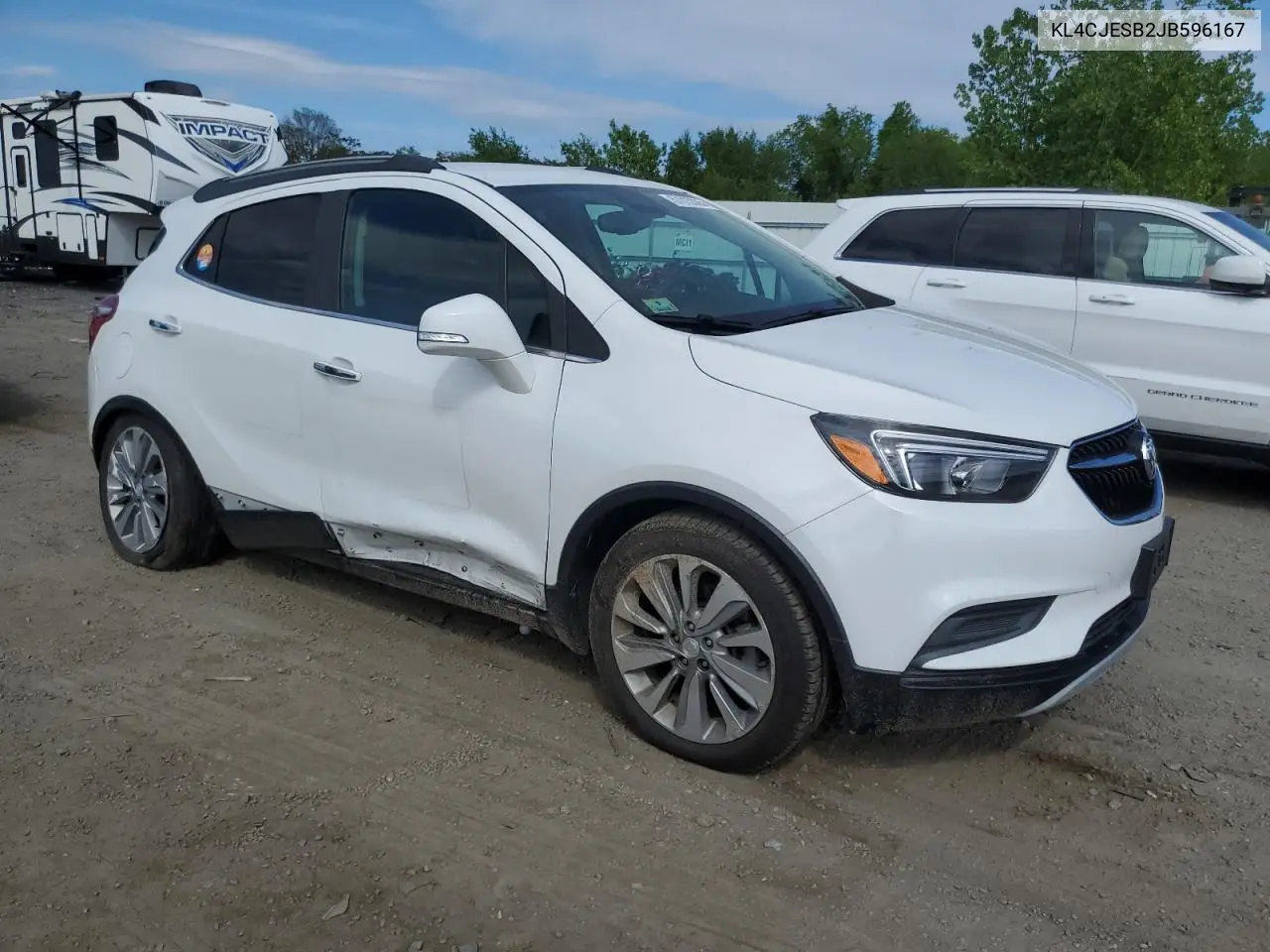2018 Buick Encore Preferred VIN: KL4CJESB2JB596167 Lot: 57015335