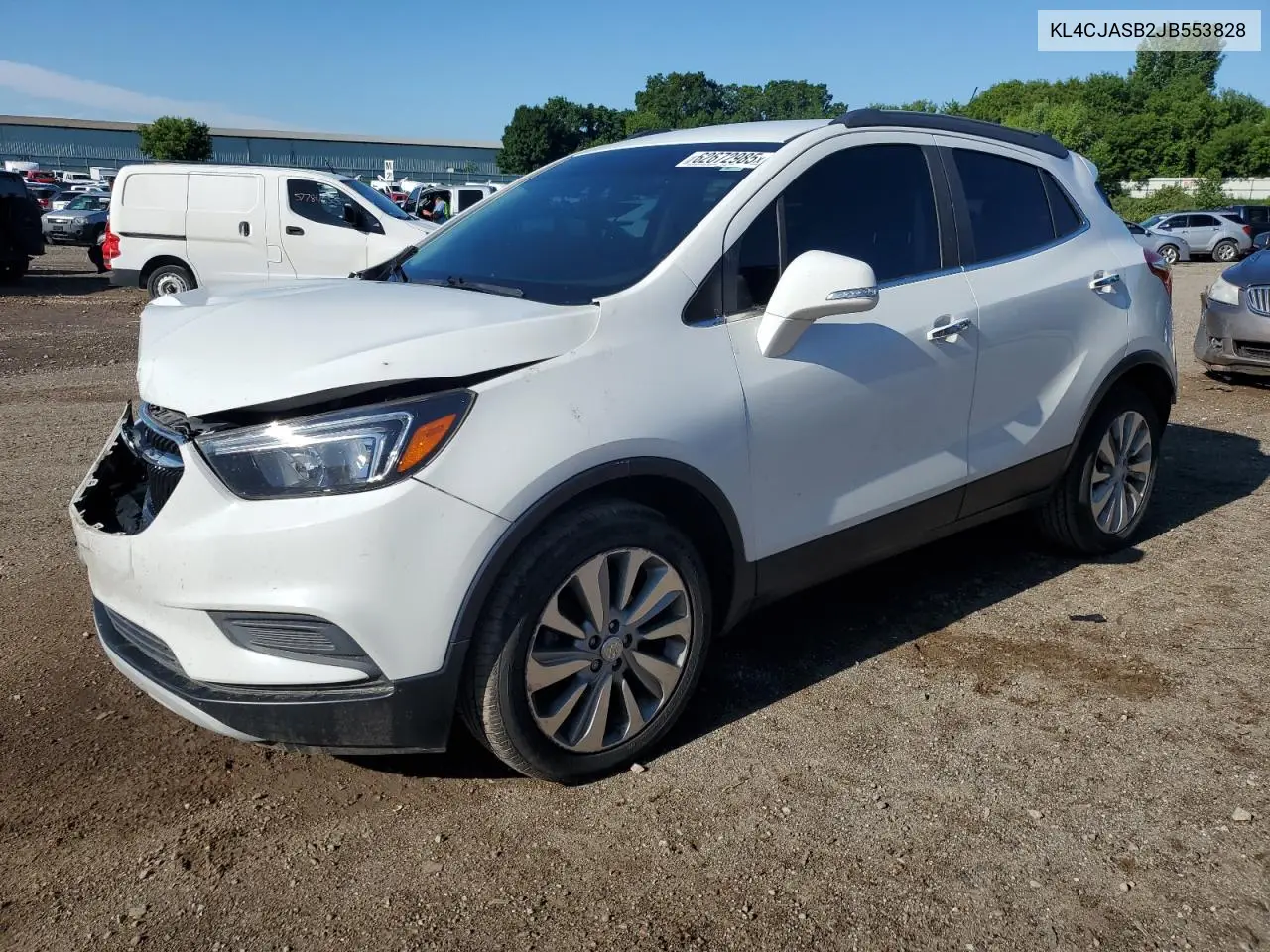 2018 Buick Encore Preferred VIN: KL4CJASB2JB553828 Lot: 62672985