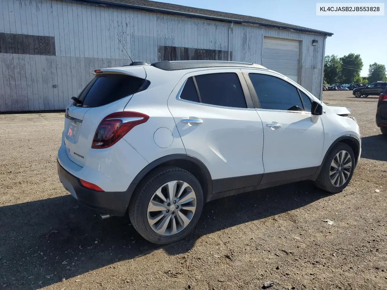 2018 Buick Encore Preferred VIN: KL4CJASB2JB553828 Lot: 62672985