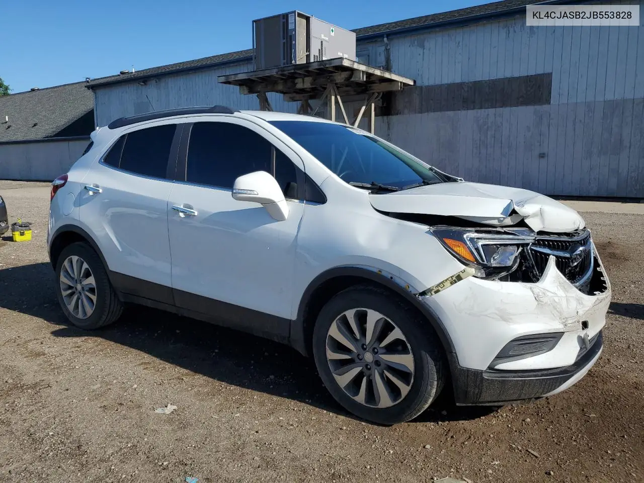 2018 Buick Encore Preferred VIN: KL4CJASB2JB553828 Lot: 62672985