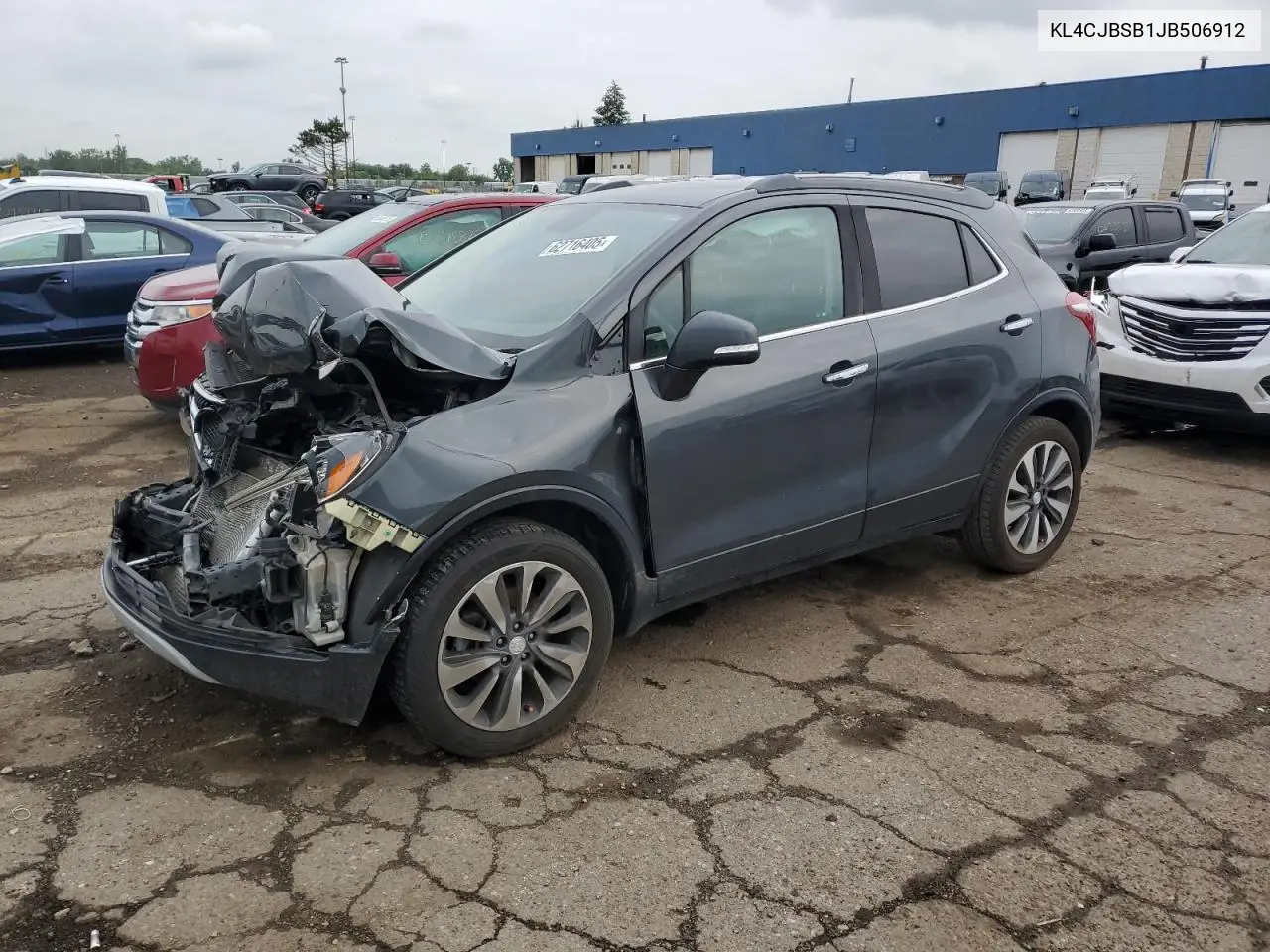 2018 Buick Encore Preferred Ii VIN: KL4CJBSB1JB506912 Lot: 62716405