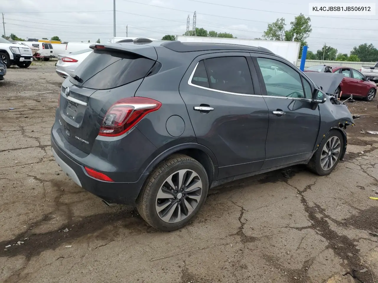 2018 Buick Encore Preferred Ii VIN: KL4CJBSB1JB506912 Lot: 62716405