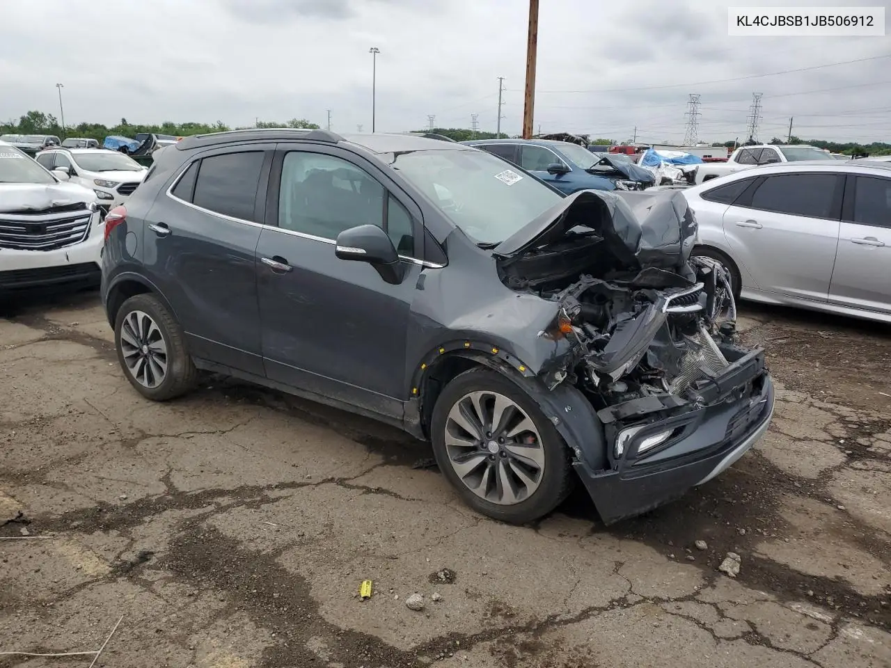 2018 Buick Encore Preferred Ii VIN: KL4CJBSB1JB506912 Lot: 62716405
