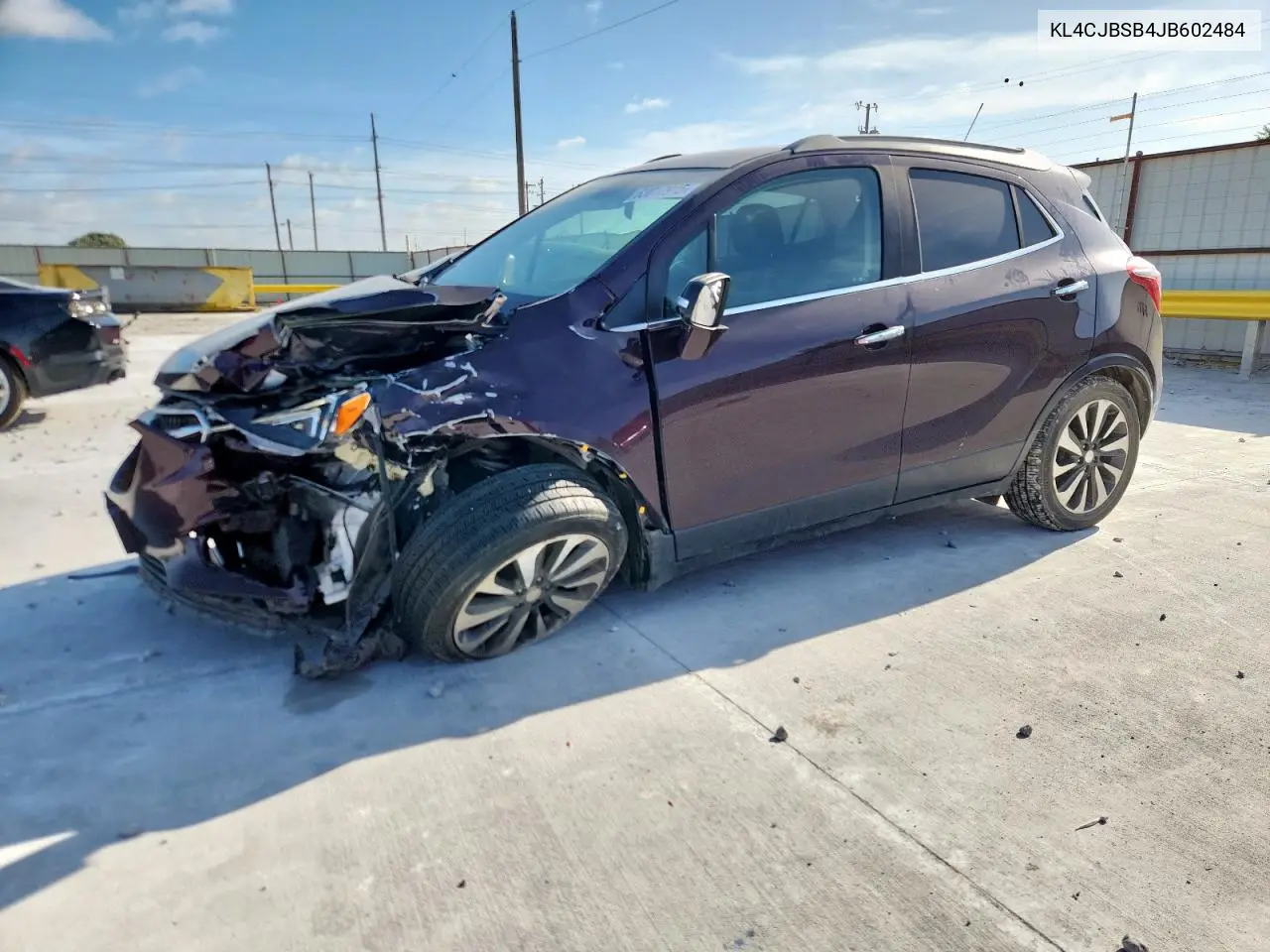 2018 Buick Encore Preferred Ii VIN: KL4CJBSB4JB602484 Lot: 63017915