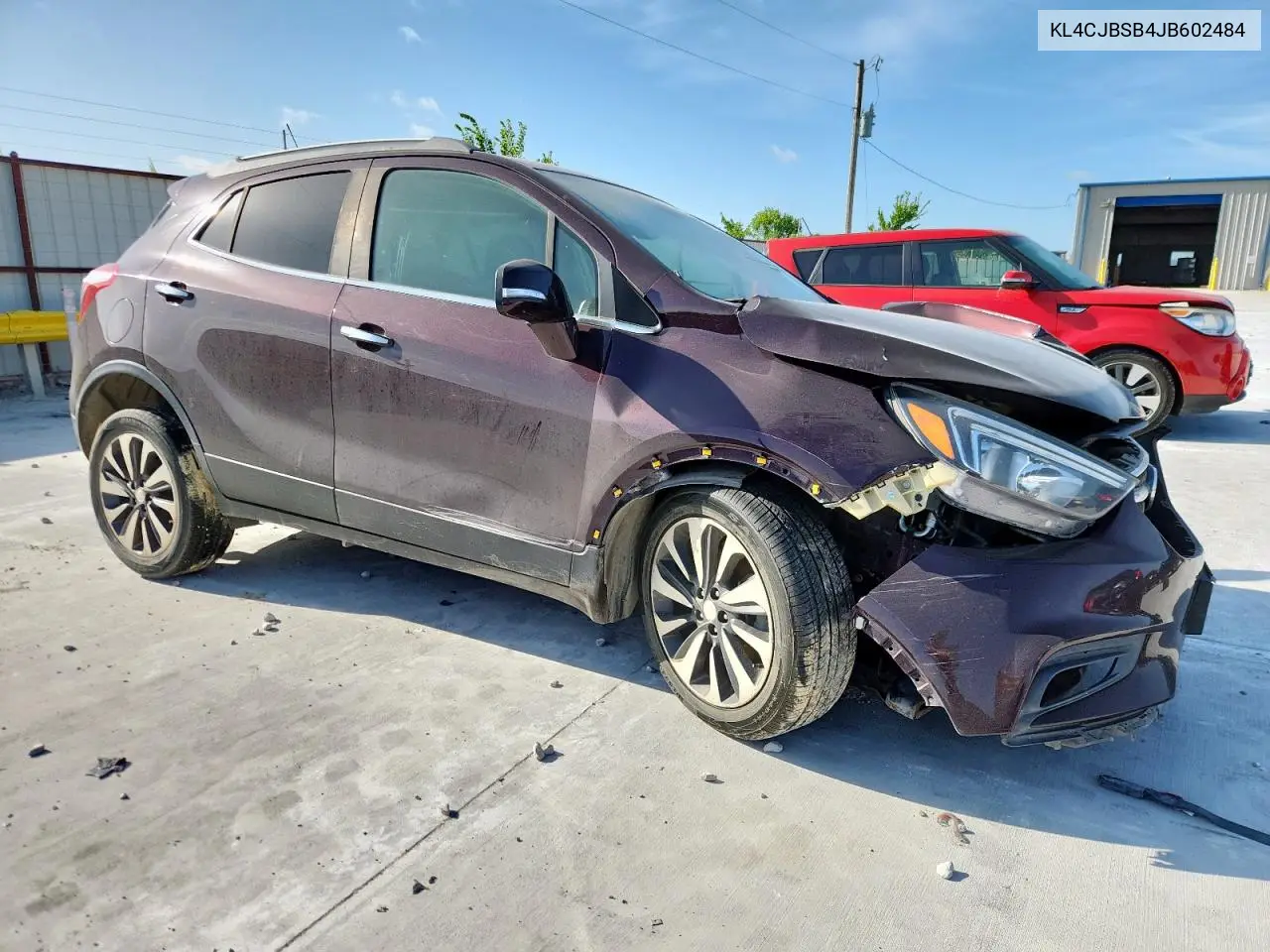 2018 Buick Encore Preferred Ii VIN: KL4CJBSB4JB602484 Lot: 63017915