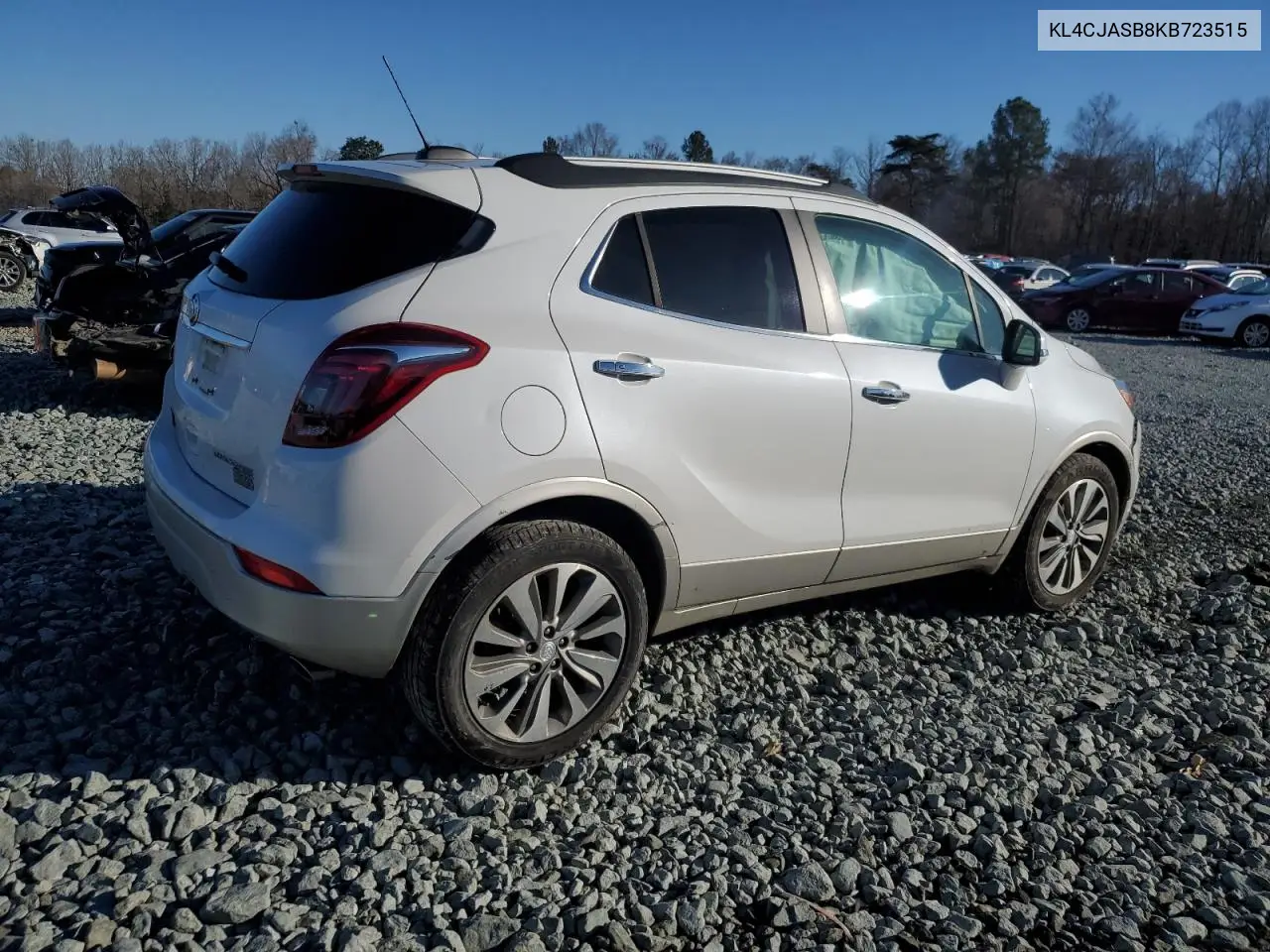 2019 Buick Encore Preferred VIN: KL4CJASB8KB723515 Lot: 47280695