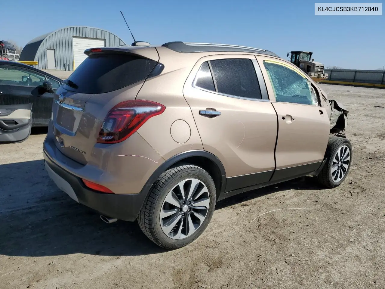 2019 Buick Encore Essence VIN: KL4CJCSB3KB712840 Lot: 47850765