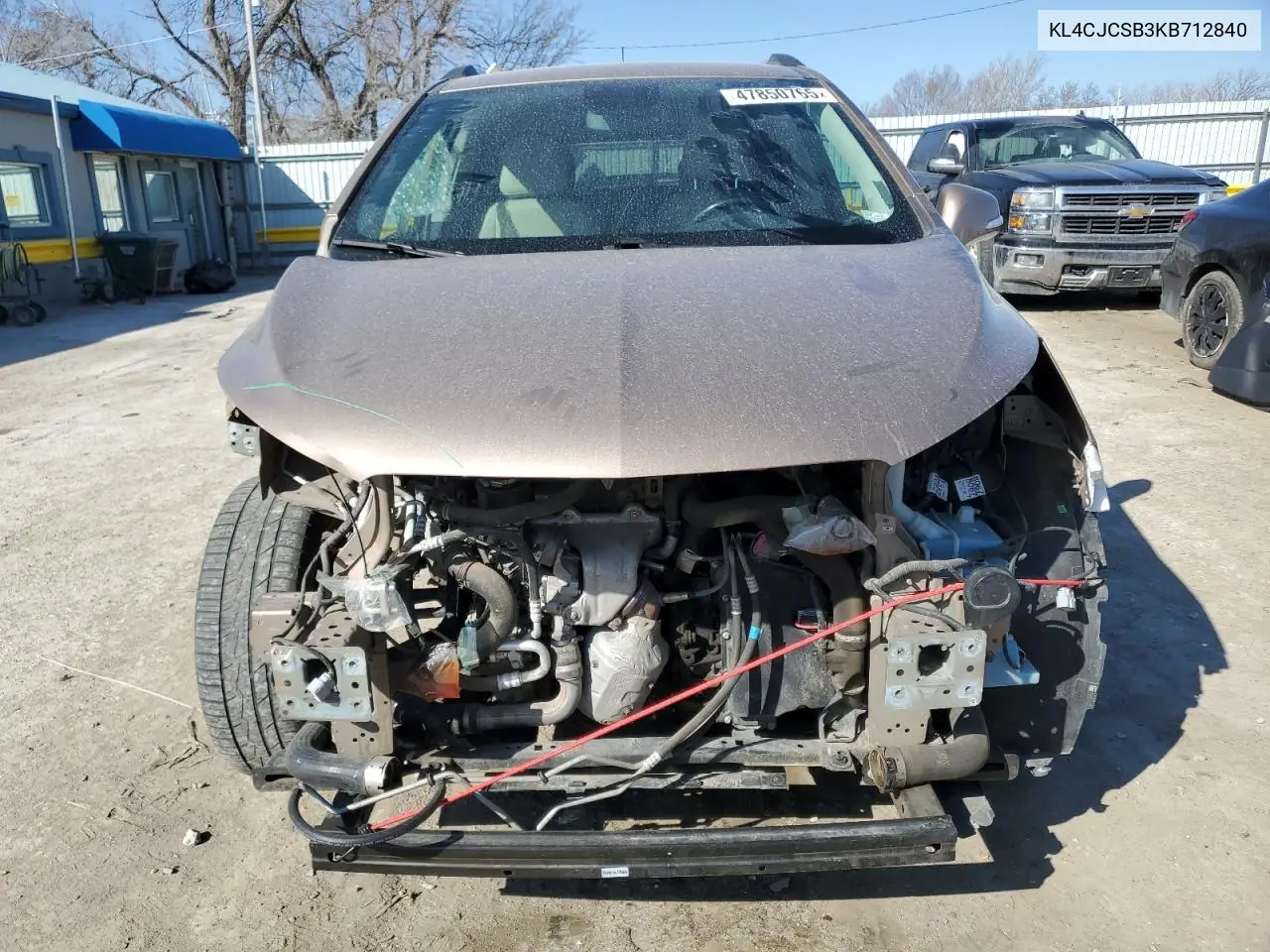 2019 Buick Encore Essence VIN: KL4CJCSB3KB712840 Lot: 47850765